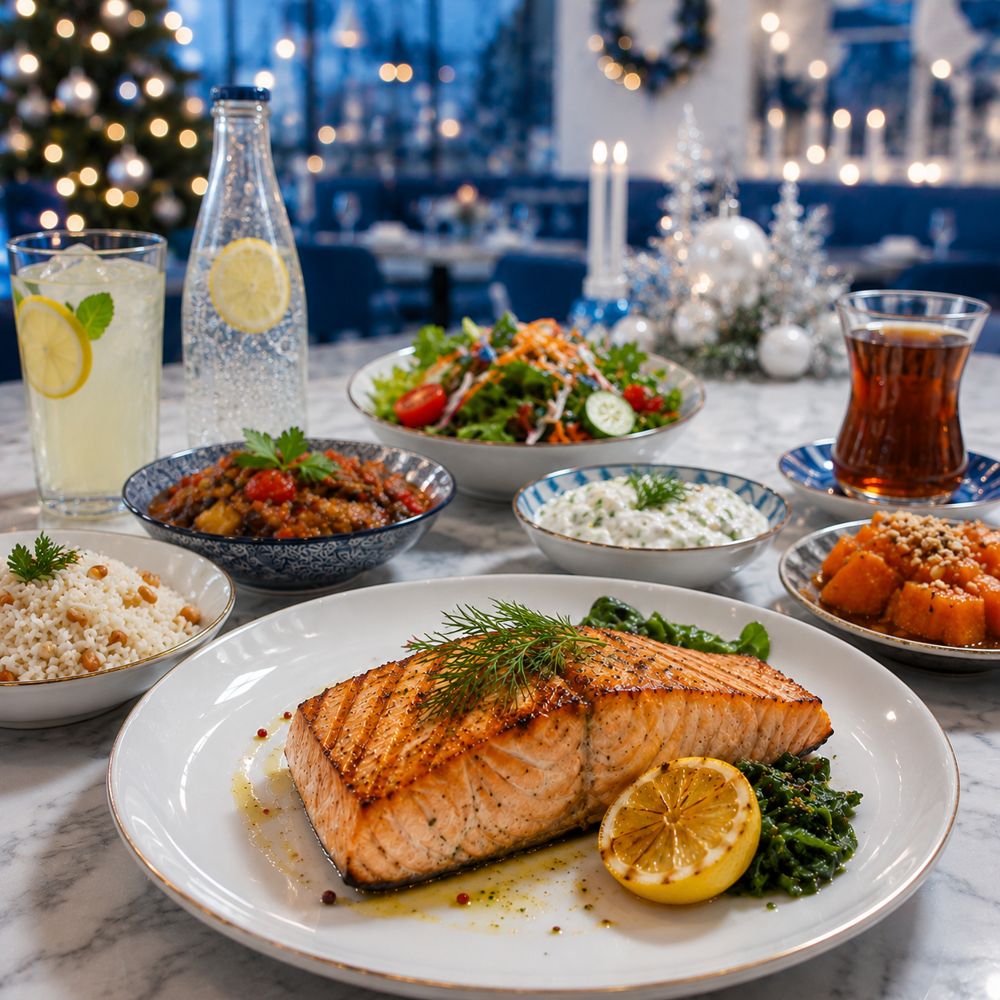 Premium Yılbaşı Somon Menüsü